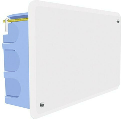 Elvhx Elbox Flush Electrical Box Branching for Drywall IP30 in Blue Color