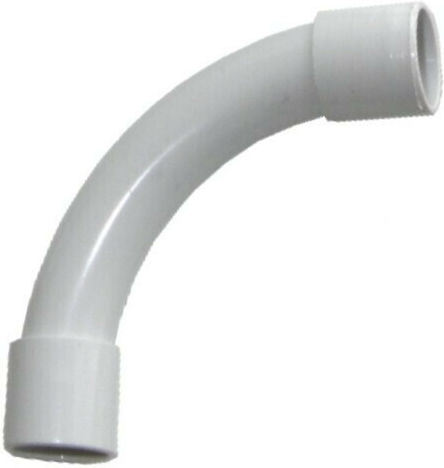 Elvhx Electrical Conduit Angle with Diameter 16mm made of Plastic 4441