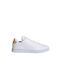 Adidas Παιδικά Sneakers Advantage για Cloud White / Cloud White / Orange Rush