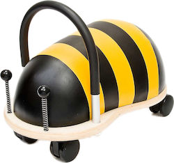 Wheelybug Animal Walker Bee Large Baby Walker Animal Ride On for 24++ Months Multicolour