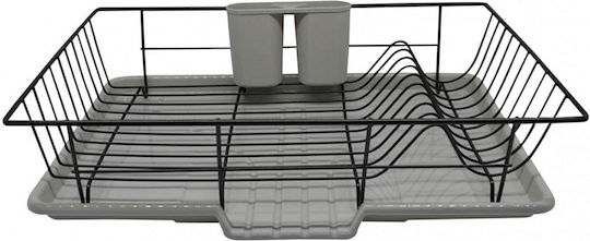 Ankor Scurgător De Chiuvetă Metalic Negru 48x30x11cm