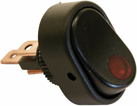 Carpoint Ein/Aus-Schalter Auto 12V Universal 30A Rot
