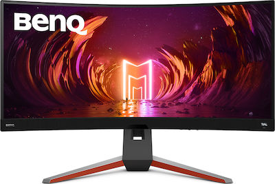 BenQ Mobiuz EX3410R Ultrawide VA HDR Curved Gaming Monitor 34" QHD 3440x1440 144Hz με Χρόνο Απόκρισης 2ms GTG