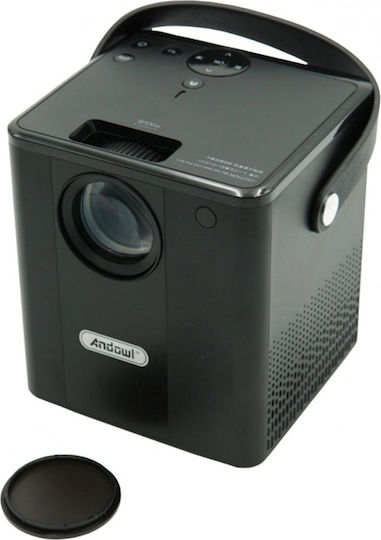 Andowl Q200 Mini Proiector LCD LED cu Difuzoare Incorporate Negru