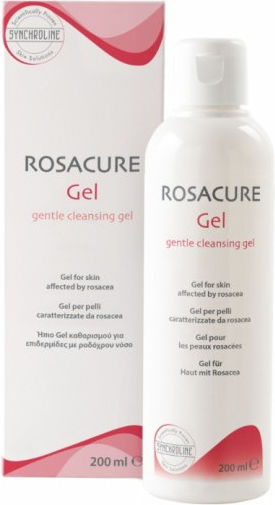 Synchroline Rosacure Gel de Curățare a Feței cu Acțiune Hidratantă și de Reducere a Roșeții 200ml