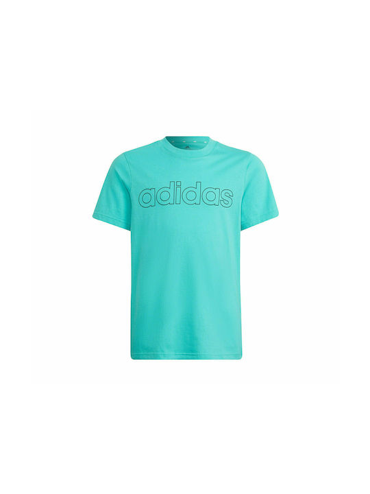 Adidas Παιδικό T-shirt Τιρκουάζ