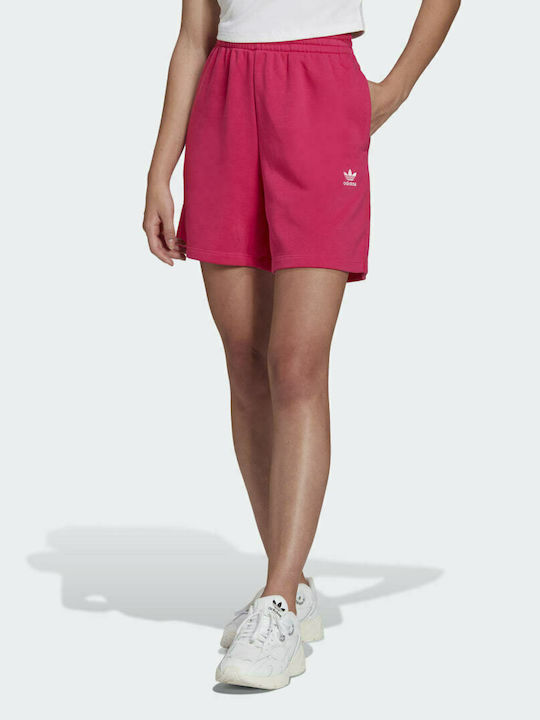 Adidas Adicolor Essentials French Terry Γυναικείο Σορτς Real Magenta
