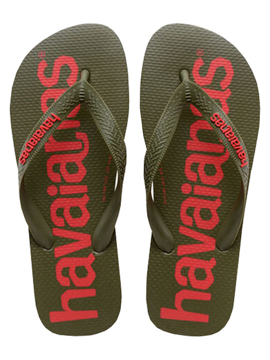 Havaianas Logomania 2 Herren Flip Flops Khaki
