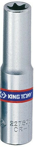 King Tony Nuss Torx Spritzfilter Wasserhahn mit Vierkant-Antrieb 1/4" Größe E6 1Stück