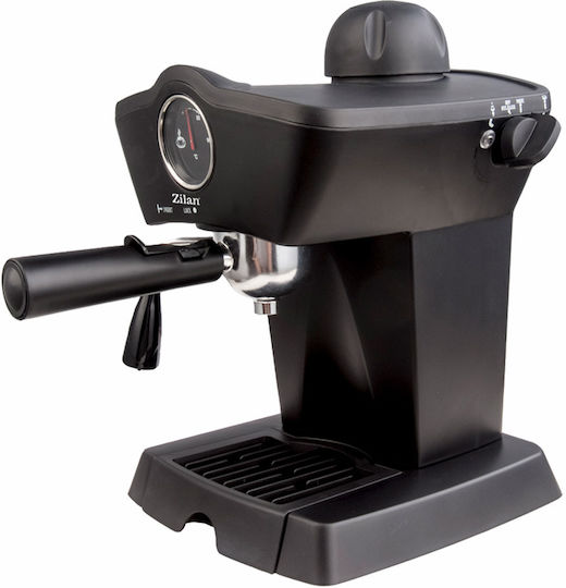 Zilan Automatic Espresso Machine 800W Pressure 3.5bar Black ZLN2854