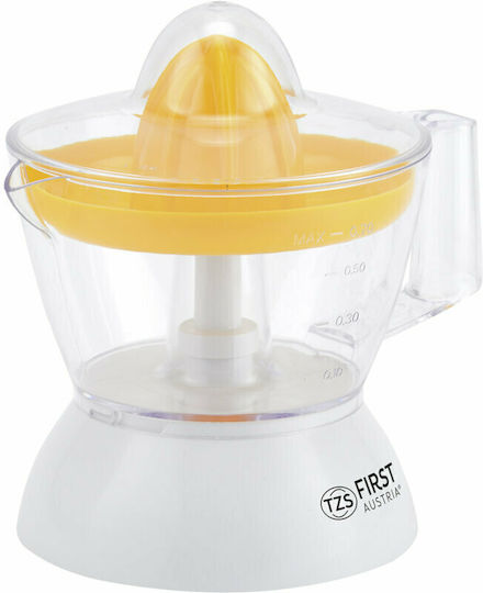 First Austria Elektrischer Entsafter 25W mit einer Kapazität von 700ml Gelb
