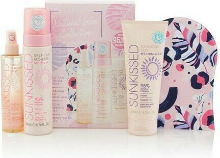 Sunkissed Natural Glow Collection Medium Tanning Σετ Περιποίησης για Ενυδάτωση & Λάμψη