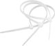 Cabletech Plastische Kabelbinder 200mmx3.6mm in Weiß Farbe (100 Stück) DM-0047-20