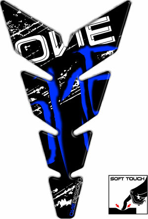 One Design Klebender Tankschutz Blau
