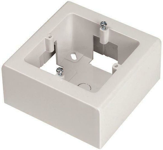 Eurolamp Κουτί Διακόπτη σε Λευκό Χρώμα 151-21010