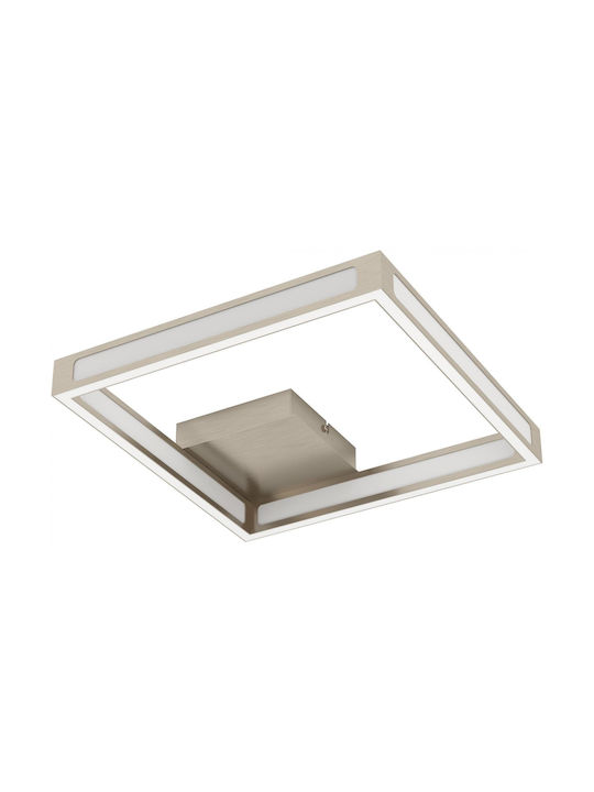 Eglo Altaflor Modern Metallic Ceiling Mount Light with Integrated LED in Silver color 31.5pcs