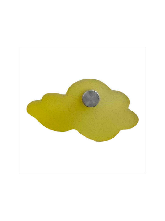 Plastic k2009 cloud 36mm - YELLOW