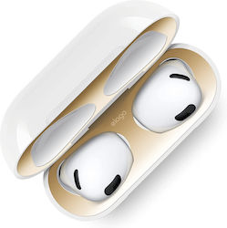 Elago Dust Guard Stickers Gold for Apple AirPods 3