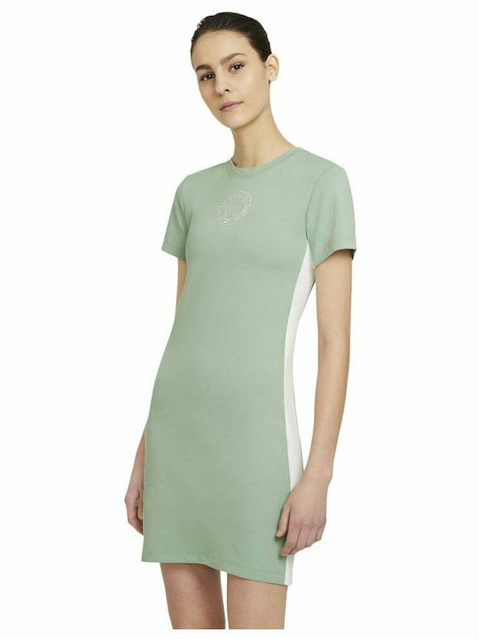 Nike Summer Mini Athletic Dress T-Shirt Short S...