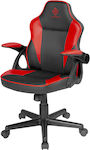 Deltaco DC120 Καρέκλα Gaming Δερματίνης Black/Red