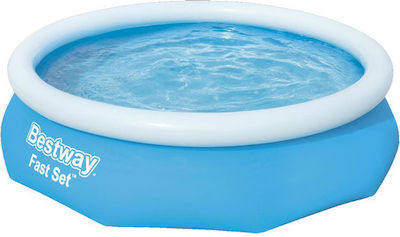 Bestway Fast Set Swimming Pool Inflatable with Filter Pump 244x244x61cm