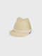 Mayoral Kids' Hat Fabric Beige