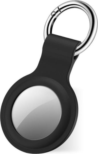 SBS Keyring Калъф за ключодържател Силикон за AirTag Dark Gray