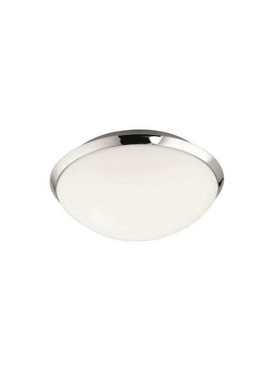 Trio Lighting Zenia Rotund Metalic Spot Încorporat cu LED Integrat și Lumină Alb Cald Alb 8.5x8.5cm. 1buc