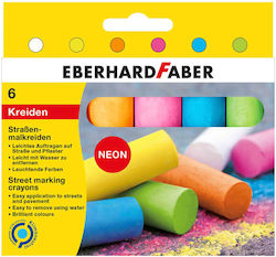 Eberhard Faber Σετ 6 Χρωματιστές Κιμωλίες Eberhard Faber Σετ 6 Χρωματιστές Κιμωλίες