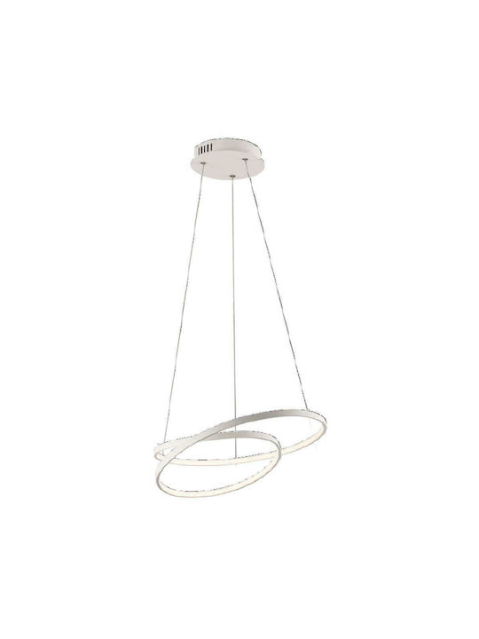 Fan Europe Pendant Lamp with Built-in LED White