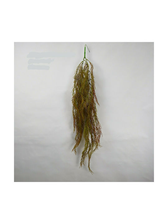 Supergreens Κρεμαστό Τεχνητό Φυτό Φτέρη Adenium Καφέ 117cm