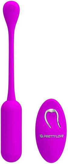 Pretty Love Lechies Vibrator Egg with Remote Control 7cm Hot Pink