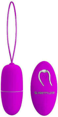 Pretty Love Selkie Vibrator Egg with Remote Control BI-014865W Purple