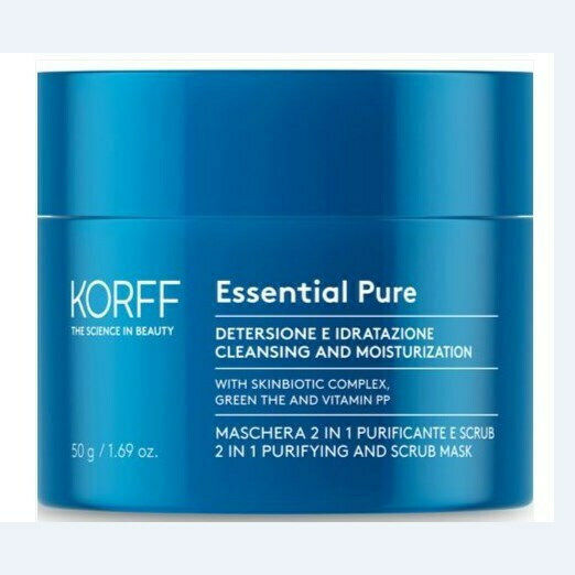 Korff Purifying And Scrub Μάσκα Ομορφιάς Προσώπου για Απολέπιση / Θρέψη 50gr