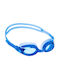 CressiSub Velocity Schwimmbrillen Erwachsene mit Antibeschlaglinsen Blau