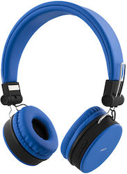 Streetz HL-BT401 Bluetooth / 3.5mm mit 22 Stunden Betriebszeit Blau Streetz HL-BT401 Bluetooth / 3.5mm mit 22 Stunden Betriebszeit Blau