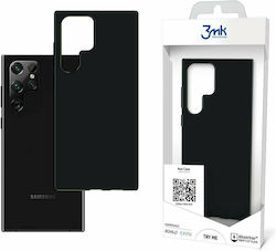 3MK Matt Back Cover Silicone Black (Galaxy S22 ...