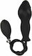 Loving Joy Realistic Inflatable Dildo Black 15cm