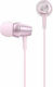 Xipin HX-02 In-ear Handsfree με Βύσμα 3.5mm Ροζ