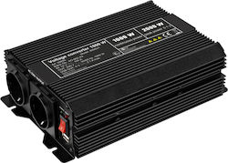 Goobay Inverter Αυτοκινήτου 1000W για Μετατροπή 12V DC σε 230V AC με 1xUSB Goobay Inverter Αυτοκινήτου 1000W για Μετατροπή 12V DC σε 230V AC με 1xUSB