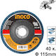 Ingco Disc de șlefuire Zirconiu 115mm P40