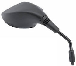WFO Καθρέπτης Μοτοσυκλέτας Δεξιός 10mm για Honda PCX 125 Μαύρο 1τμχ
