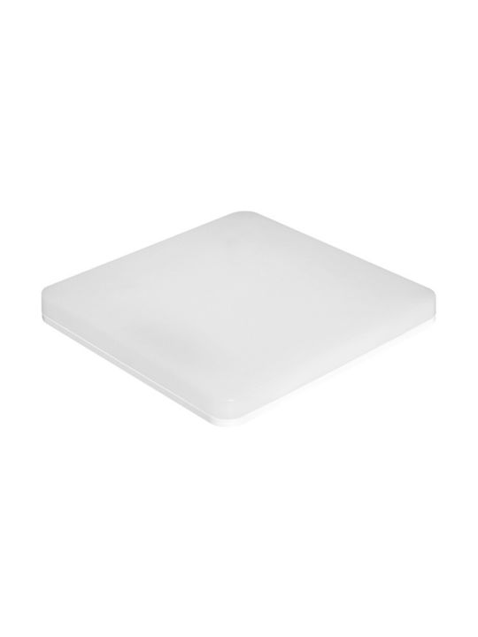 Elvhx Square Outdoor LED Panel 9W with Warm to Cool White Light 20x20cm