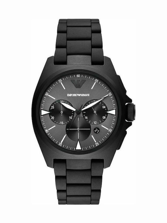 Emporio Armani Ceas Barbatesc 43mm Cronograf Cu Baterie Cu Curea
