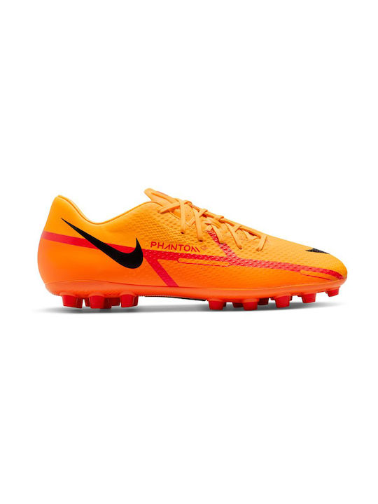 Nike Phantom GT2 Academy AG Χαμηλά Ποδοσφαιρικά Παπούτσια με Τάπες Laser Orange / Total Orange / Bright Crimson / Black