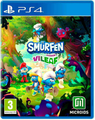 The Smurfs: Mission Vileaf PS4 Game