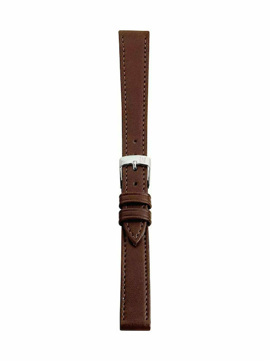 Morellato Point Leather Strap Brown 20mm