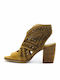 Sandalen Tabac Braun