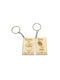 Woodseason Set Keychain Wooden for Couples 2pcs