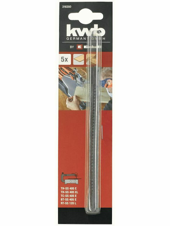 KWB 316350 Lamele pentru lemn 130mm 5buc